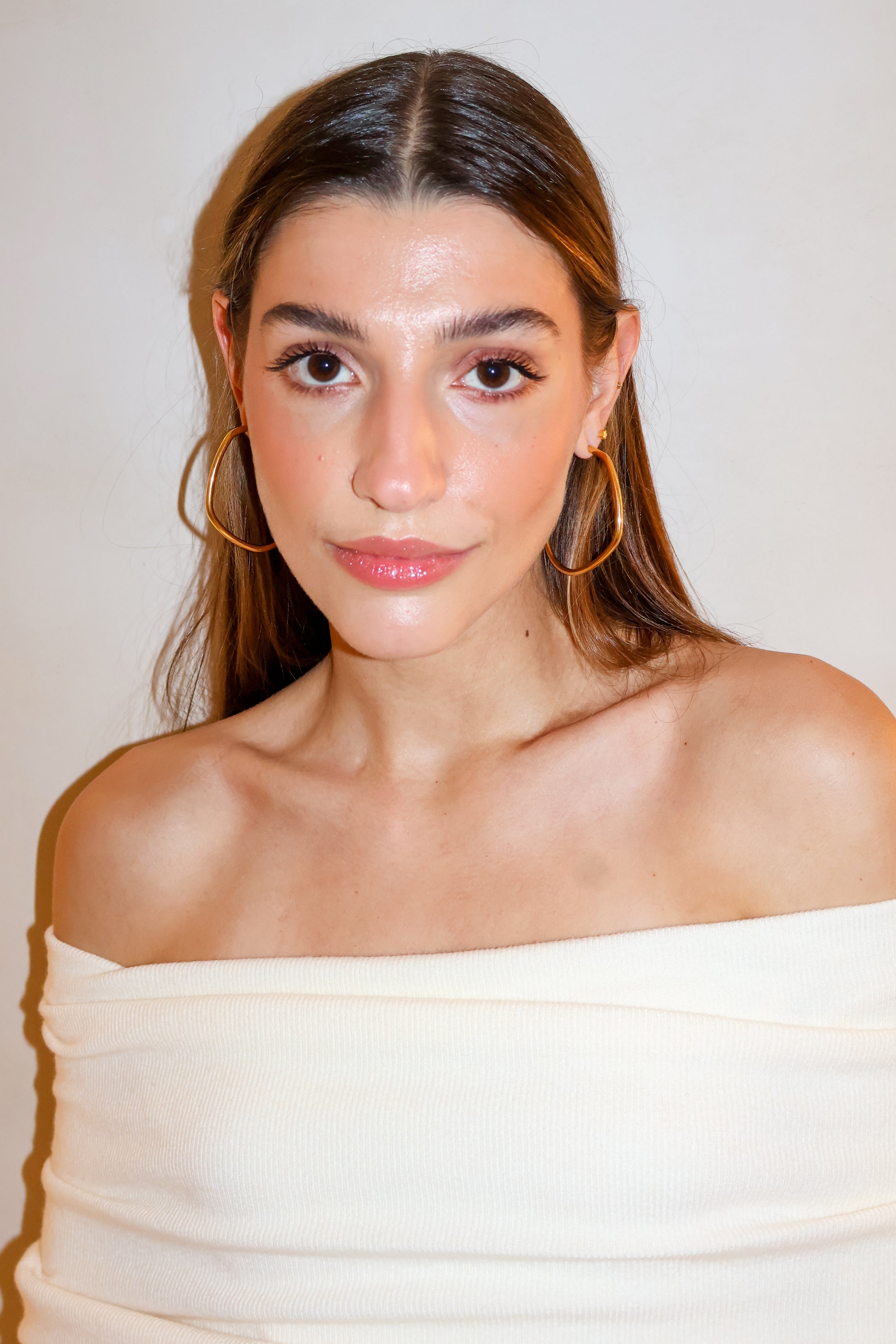 Boucles D'Oreilles Round