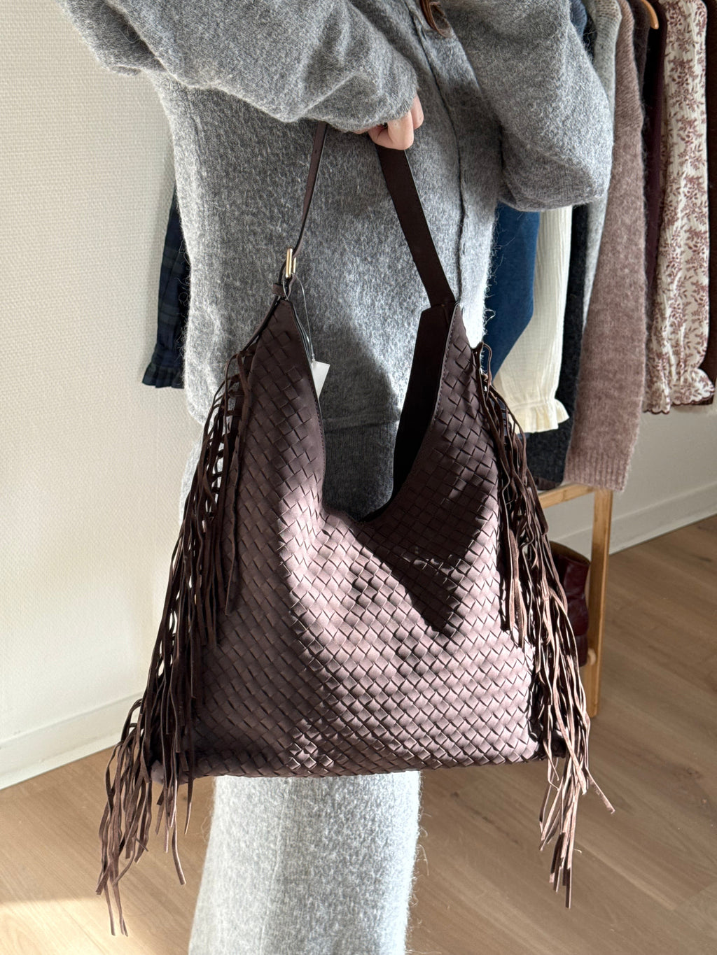 Grand Sac À Main Julia Marron