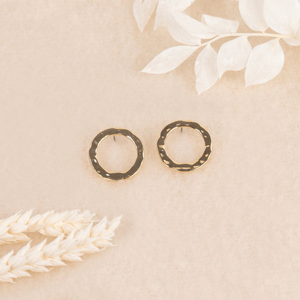 Boucles D'Oreilles Tikehau - Laiton
