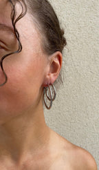 Boucles D'Oreilles Duo Thin Hailey Hoops