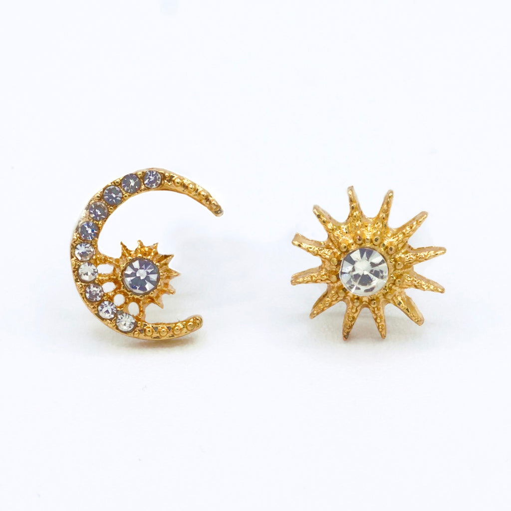 Boucles D'Oreille- Laiton Doré