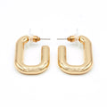 Boucles D'Oreille- Laiton Doré