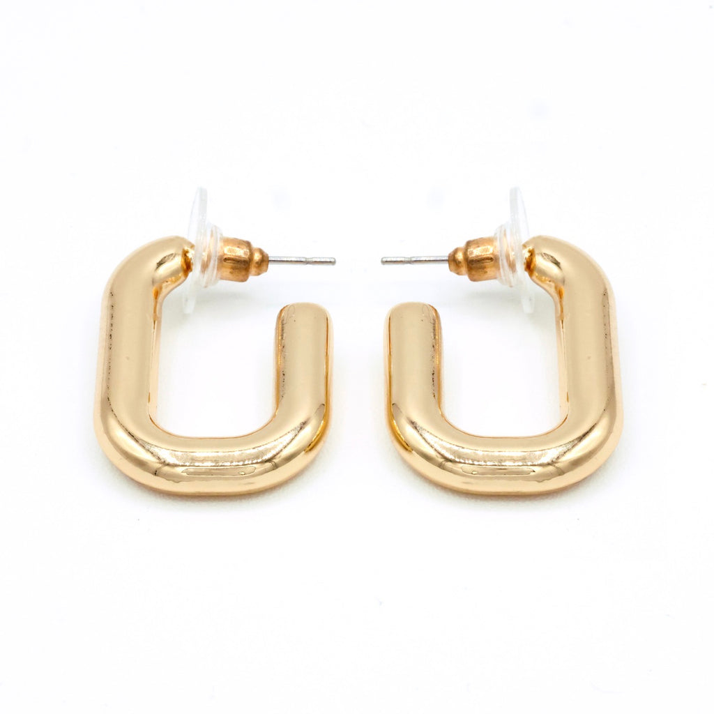 Boucles D'Oreille- Laiton Doré