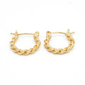 Boucles D'Oreille- Laiton Doré