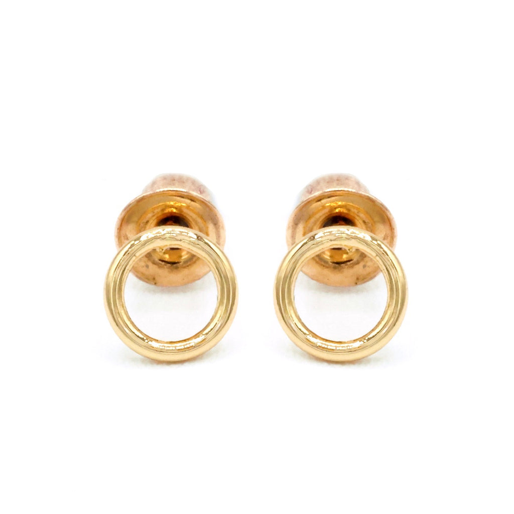 Boucles D'Oreille- Laiton Doré