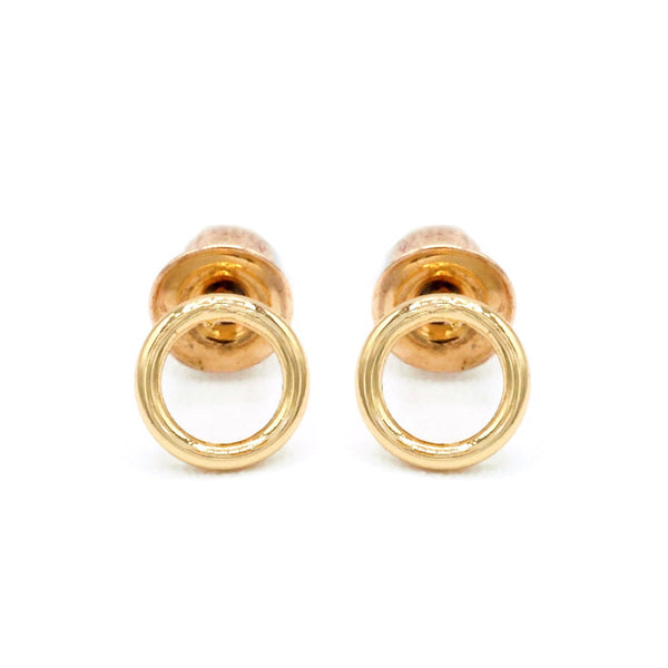 Boucles D'Oreille- Laiton Doré