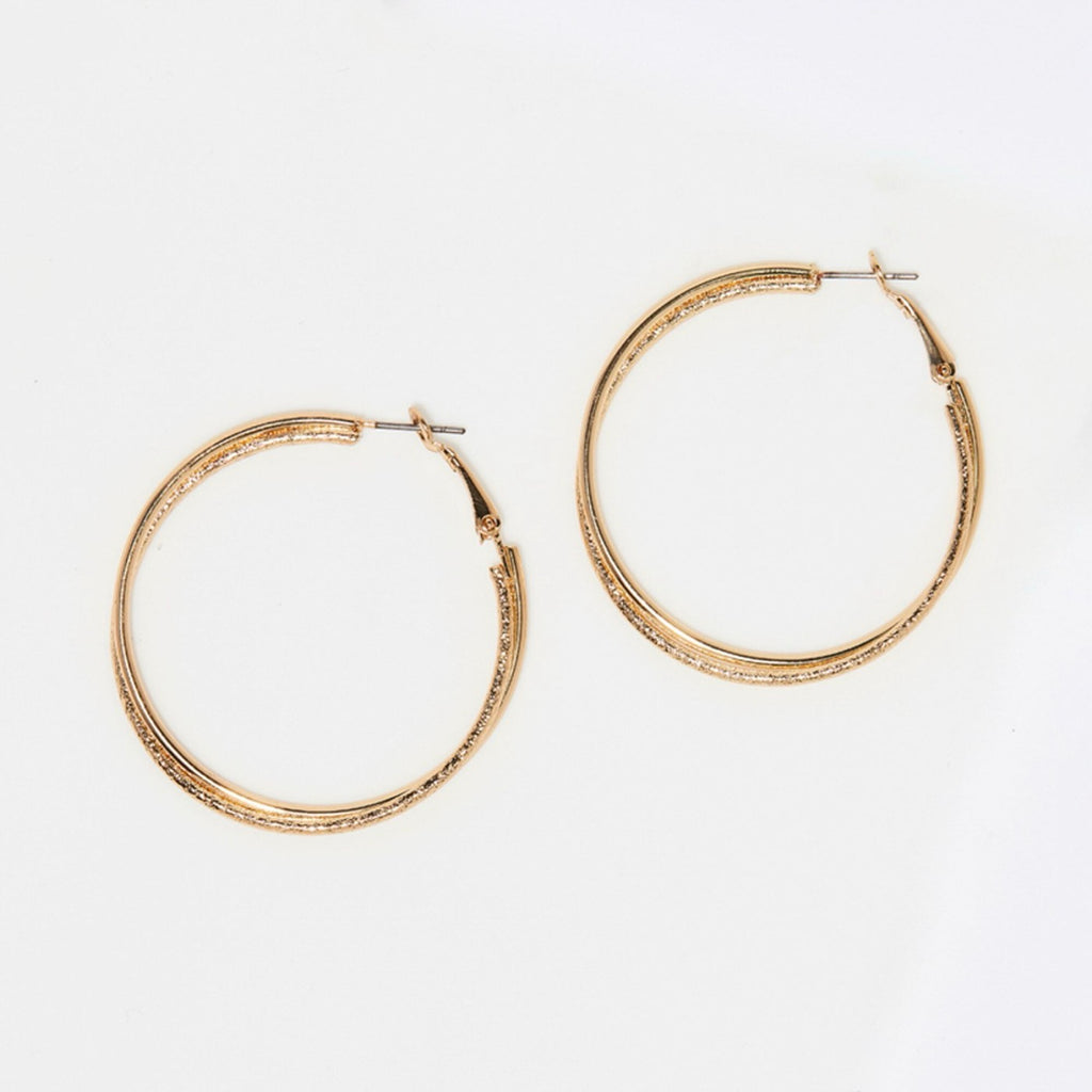 Boucles D'Oreilles Fakarava - Laiton Doré