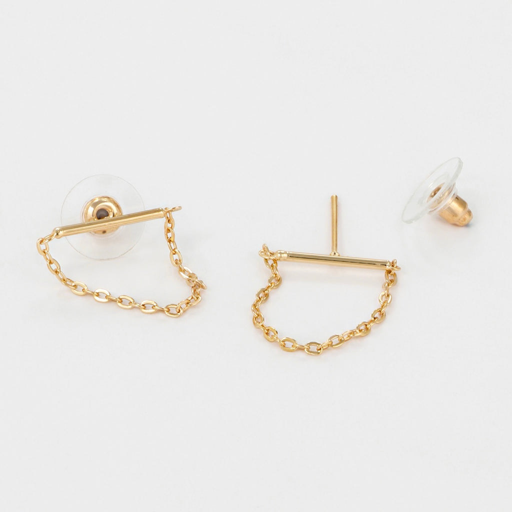 Boucles D'Oreilles - Laiton Doré