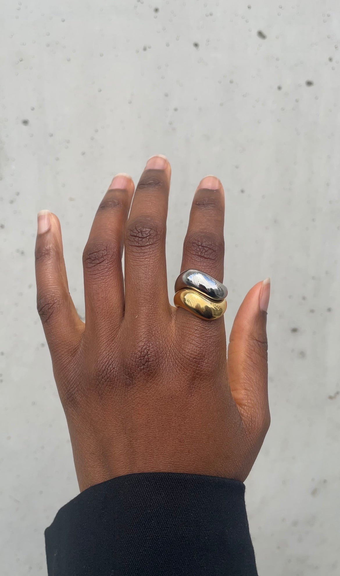 Bague Duo Wave