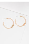 Boucles D'Oreilles Komodo En Résine Beige - Laiton
