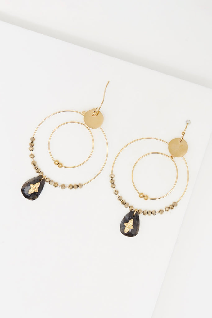 Boucles D'Oreilles - Laiton Doré
