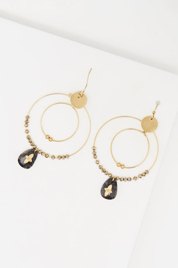 Boucles D'Oreilles - Laiton Doré