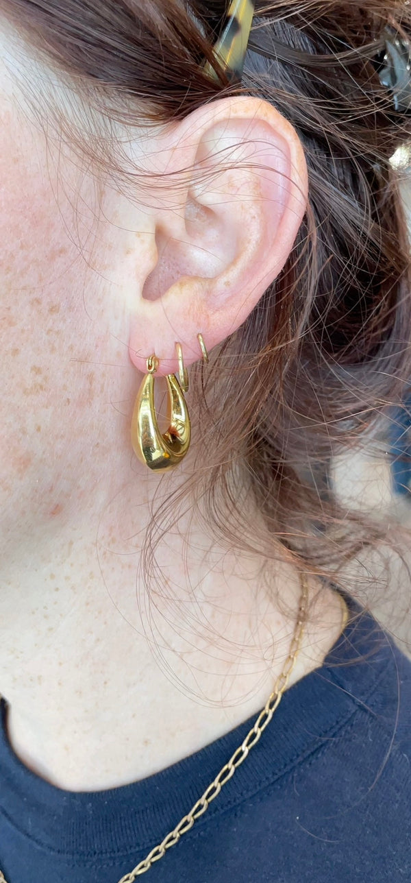 Boucles D'Oreilles Parisian Hoops