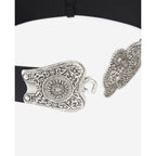 The Kooples - Ceinture En Cuir - Noir - Femme