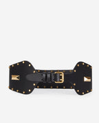The Kooples - Ceinture En Cuir - Noir - Femme