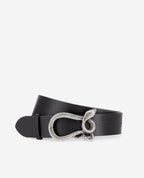 The Kooples - Ceinture En Cuir - Noir - Femme