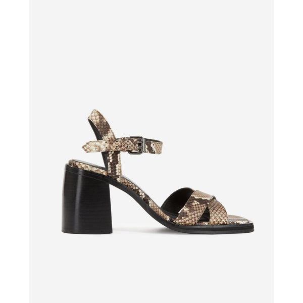 The Kooples - Sandales À Talons En Cuir De Veau - Beige - Femme