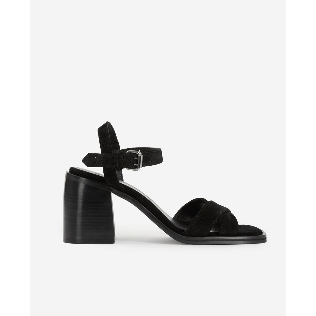 The Kooples - Sandales En Nubuck - Noir - Femme