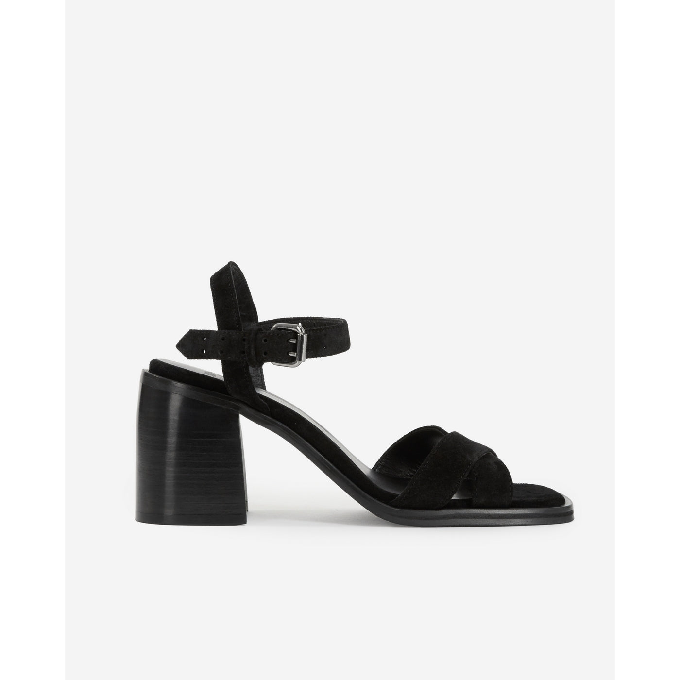 The Kooples - Sandales En Nubuck - Noir - Femme