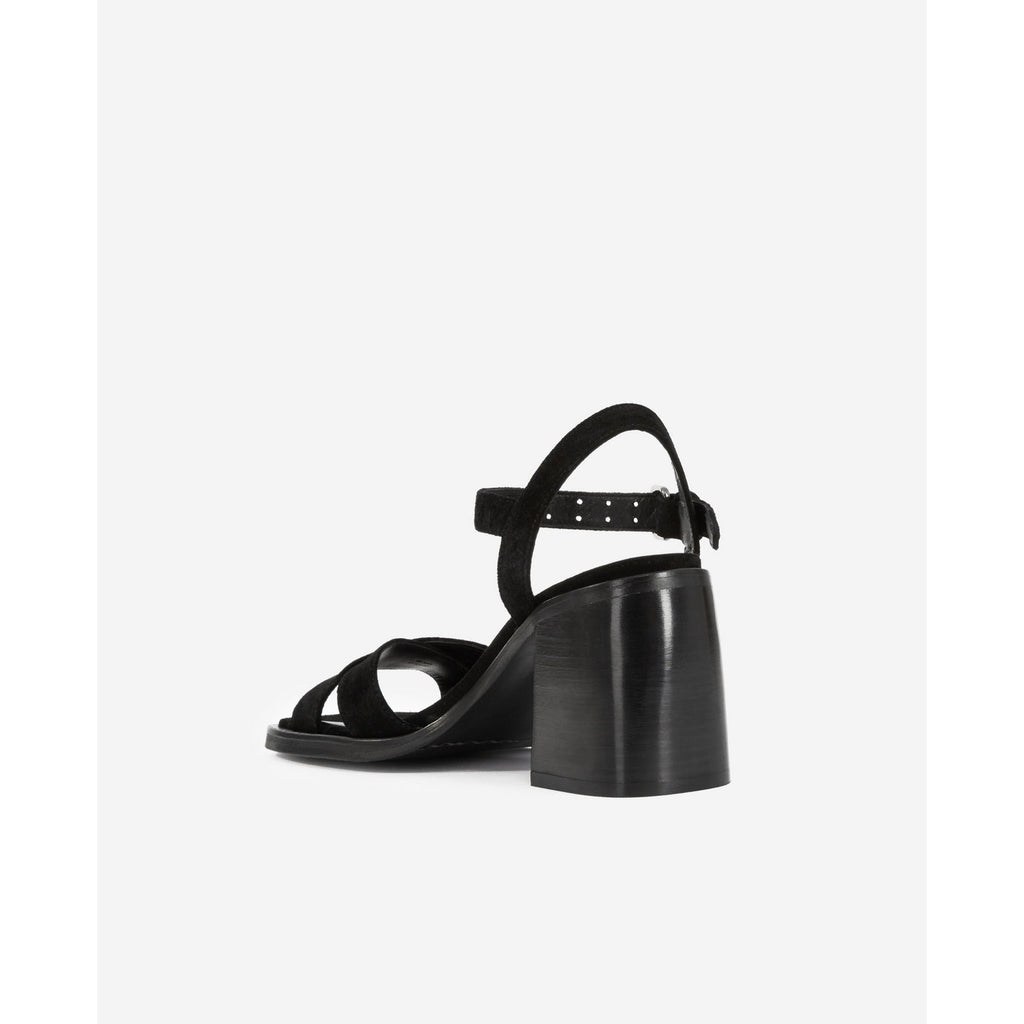 The Kooples - Sandales En Nubuck - Noir - Femme