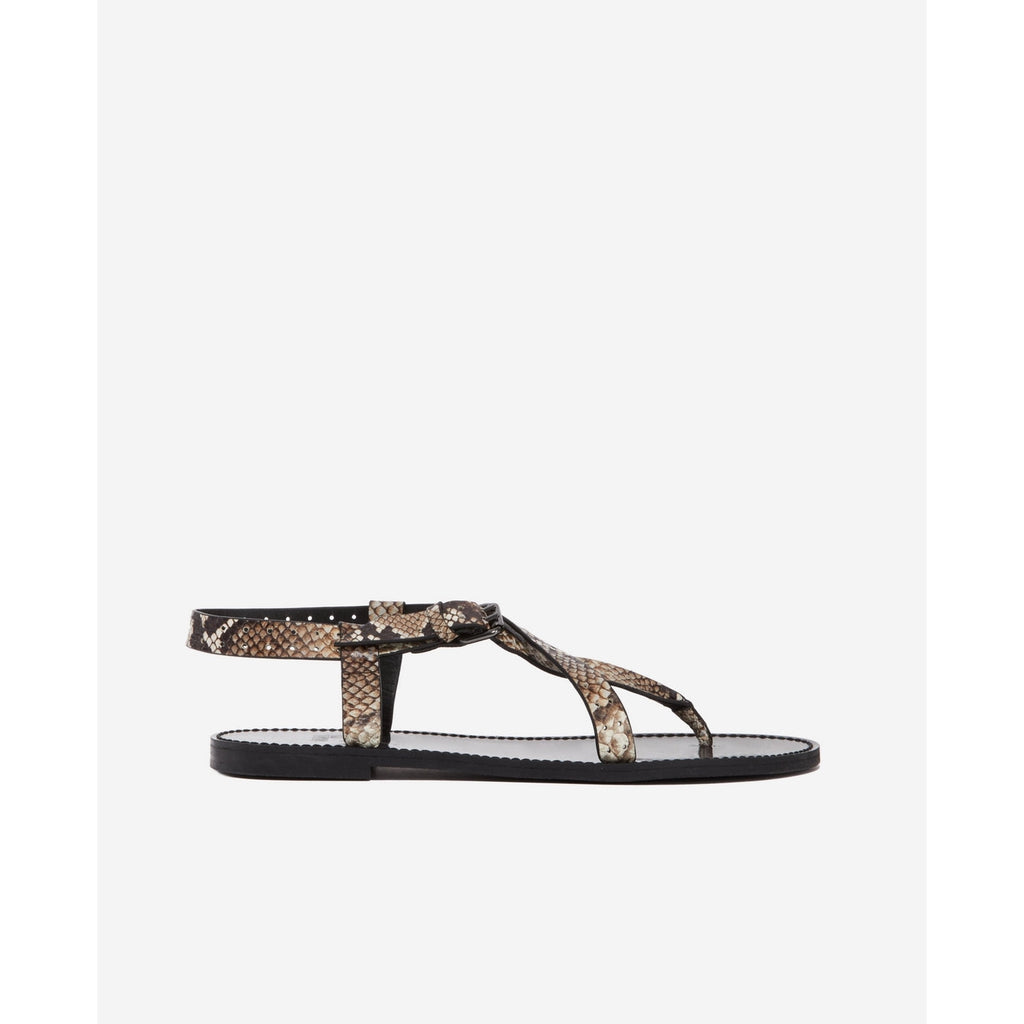 The Kooples - Sandales En Cuir - Beige - Femme