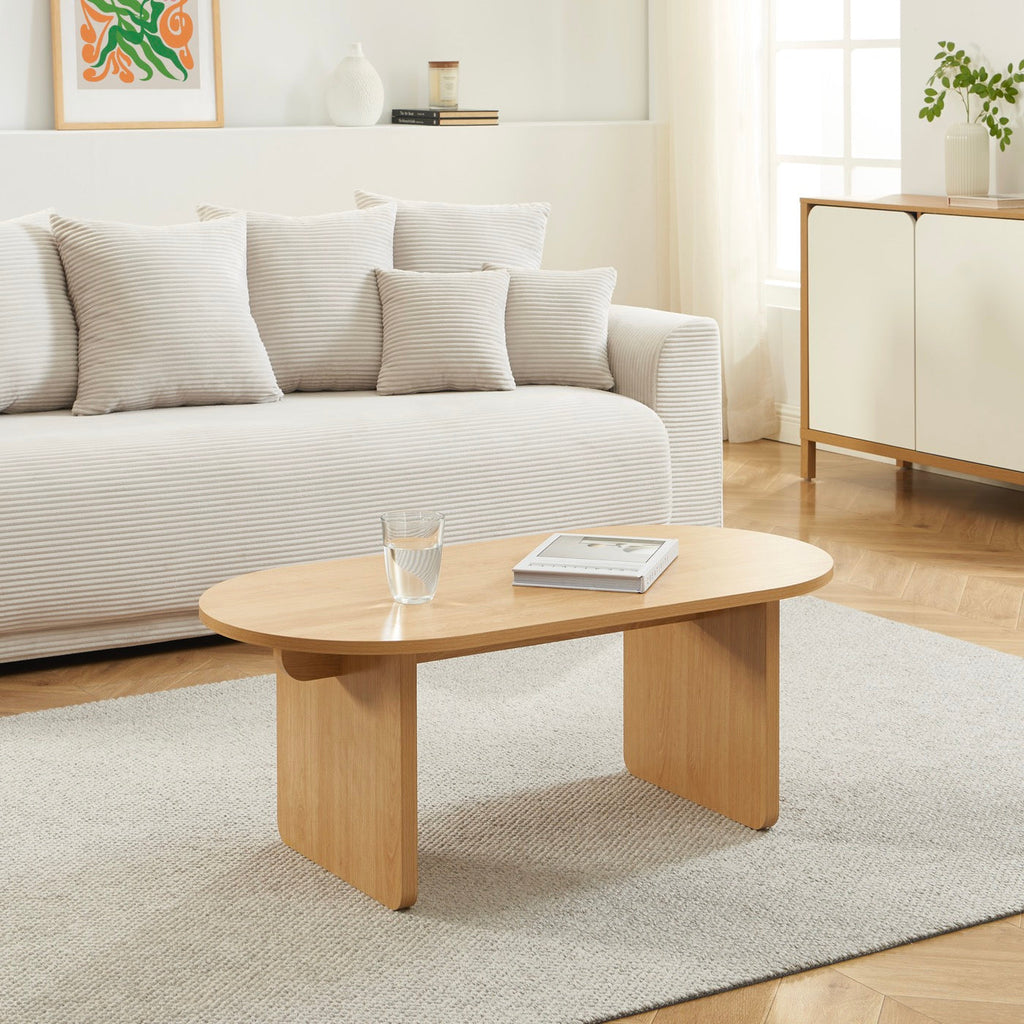 Affy - Table Basse - Effet Chêne