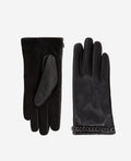 The Kooples - Gants En Cuir De Mouton - Noir - Femme