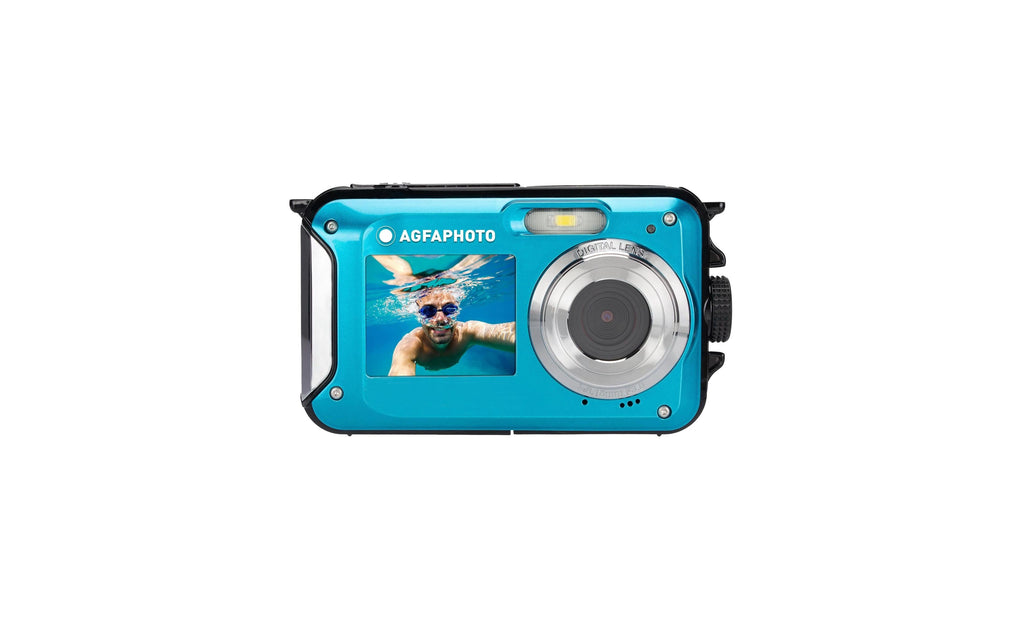 Appareil Photo Numérique Waterproof - Realishot WP8000 - Étanche 3m - Bleu - Carte Sd Offerte - Agfaphoto