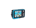 Appareil Photo Numérique Waterproof - Realishot WP8000 - Étanche 3m - Bleu - Carte Sd Offerte - Agfaphoto