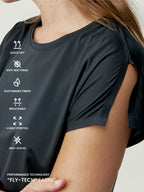 Top Aina - Noir - Femme