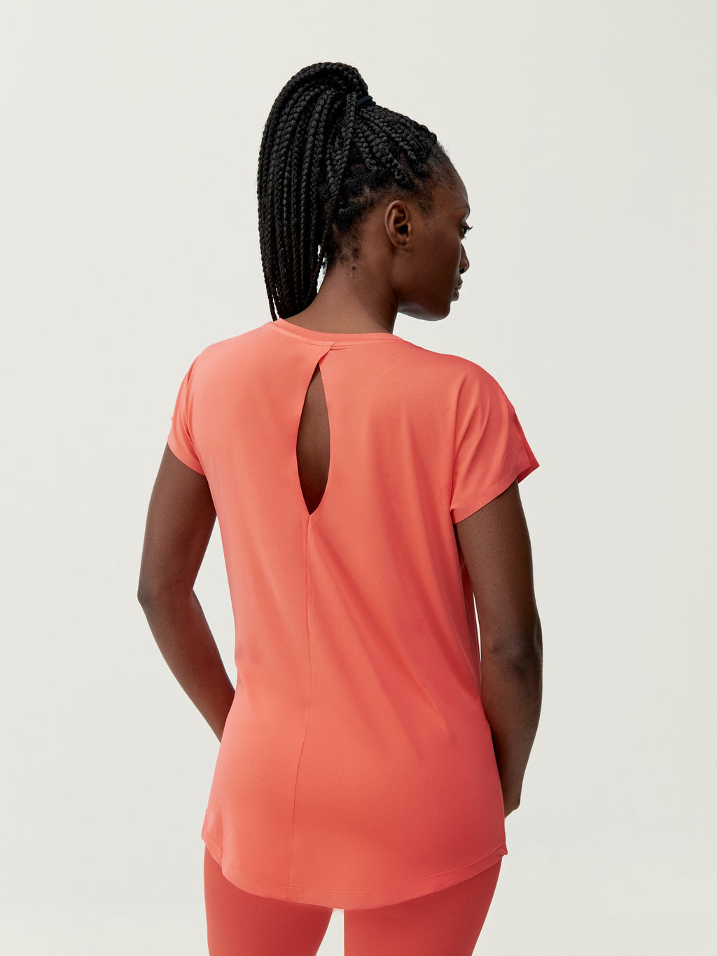 T-Shirt Aina - Corail Brillant - Femme