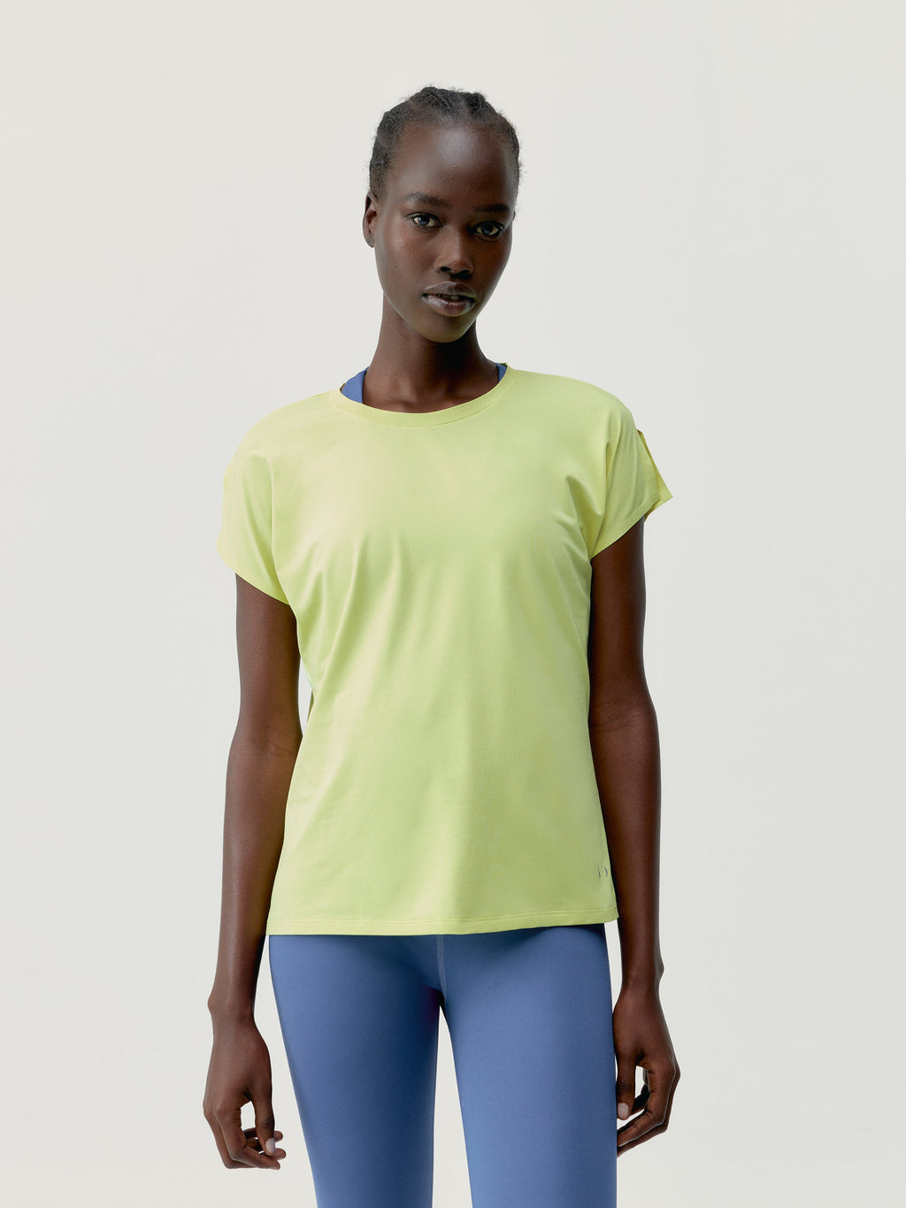T-Shirt Aina - Jaune Vert - Femme