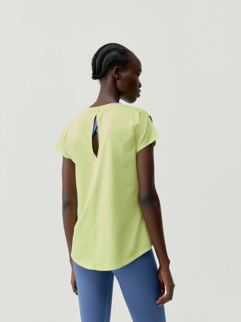 T-Shirt Aina - Jaune Vert - Femme