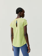 T-Shirt Aina - Jaune Vert - Femme