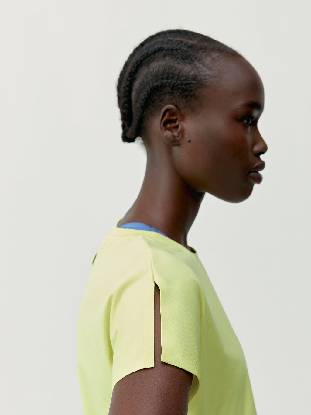 T-Shirt Aina - Jaune Vert - Femme