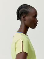 T-Shirt Aina - Jaune Vert - Femme