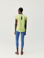 T-Shirt Aina - Jaune Vert - Femme