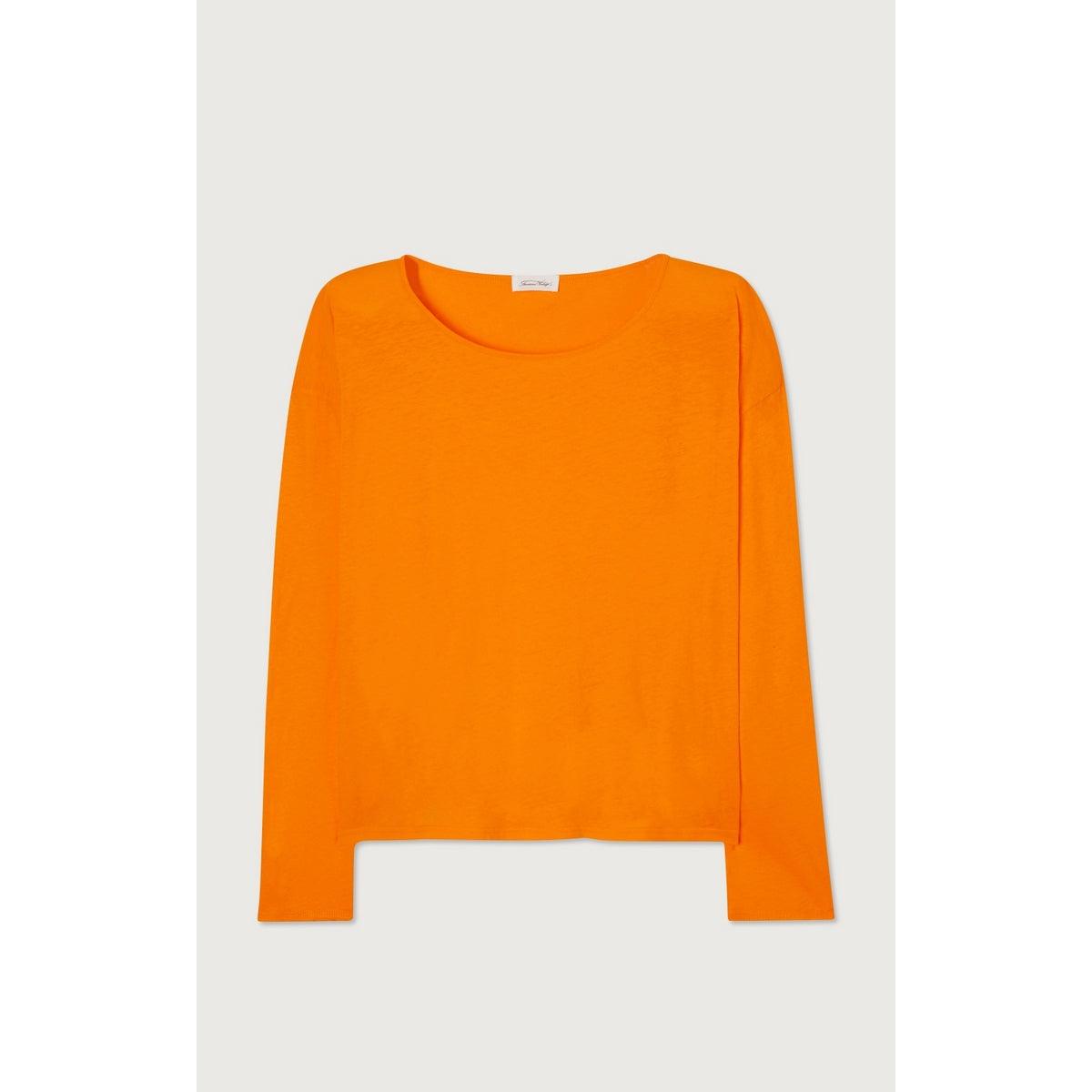 Tee-Shirt Droit Manches Longues - Vitamines - Femme