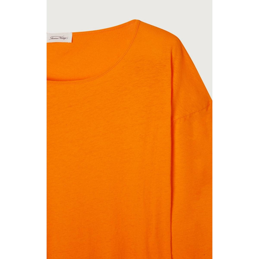 Tee-Shirt Droit Manches Longues - Vitamines - Femme