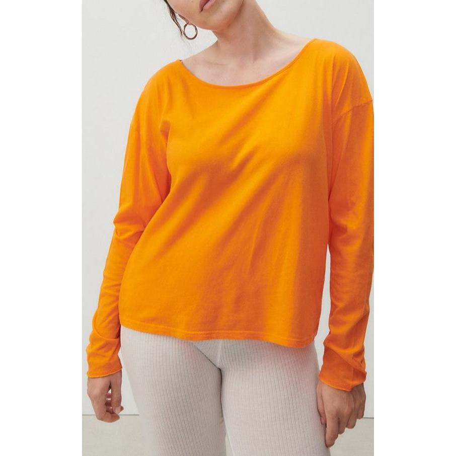 Tee-Shirt Droit Manches Longues - Vitamines - Femme