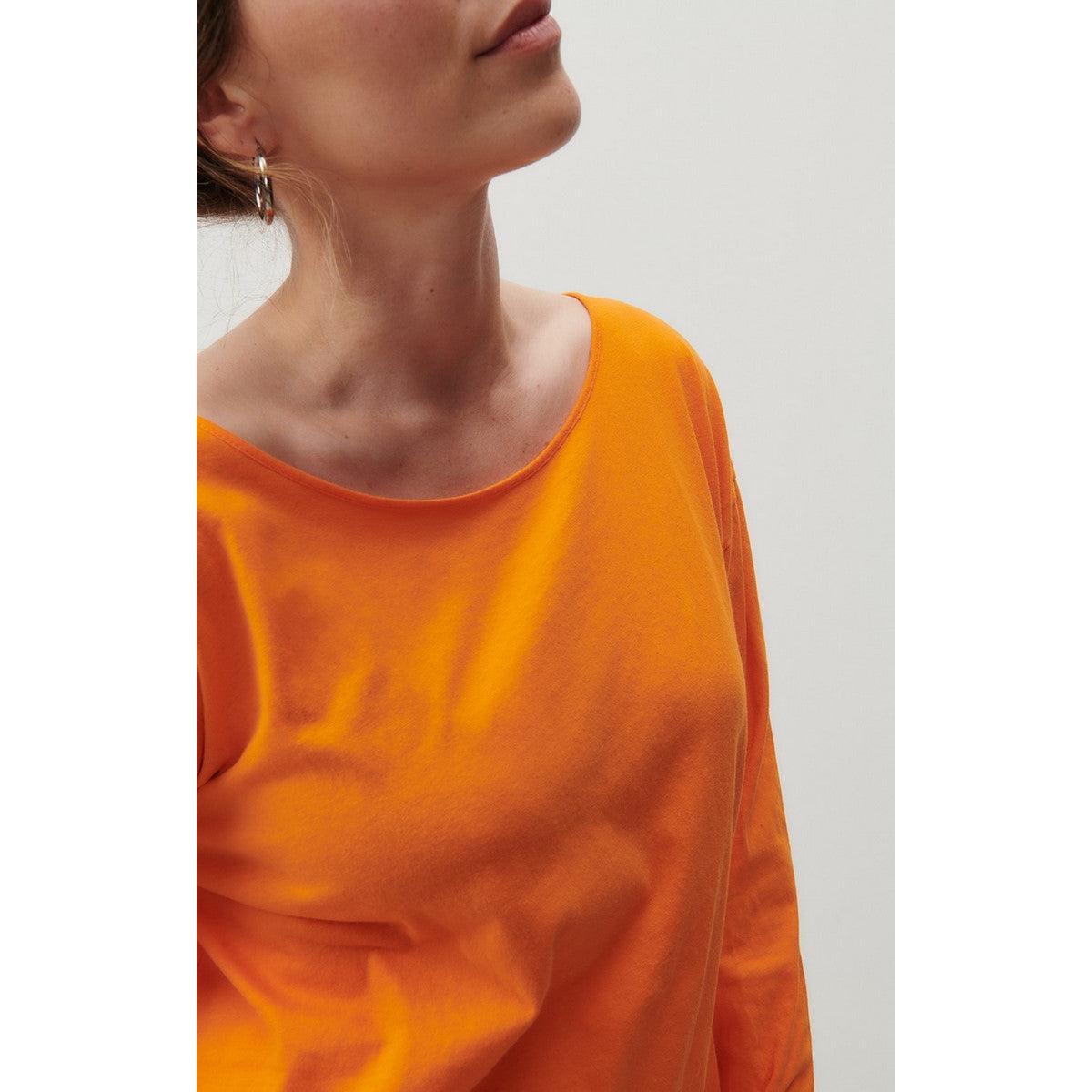 Tee-Shirt Droit Manches Longues - Vitamines - Femme