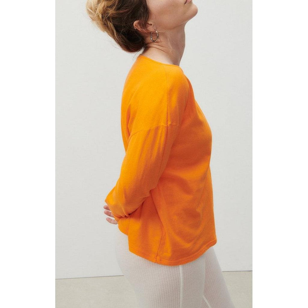 Tee-Shirt Droit Manches Longues - Vitamines - Femme