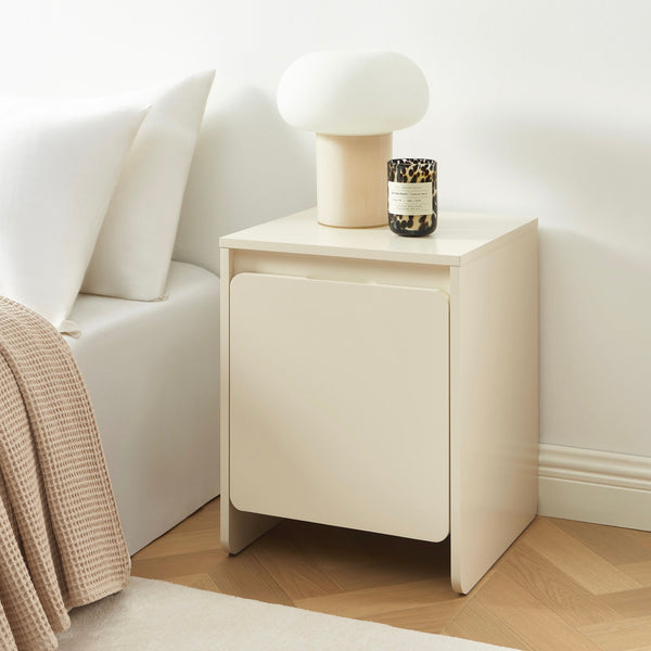 Akka - Table De Chevet - Beige