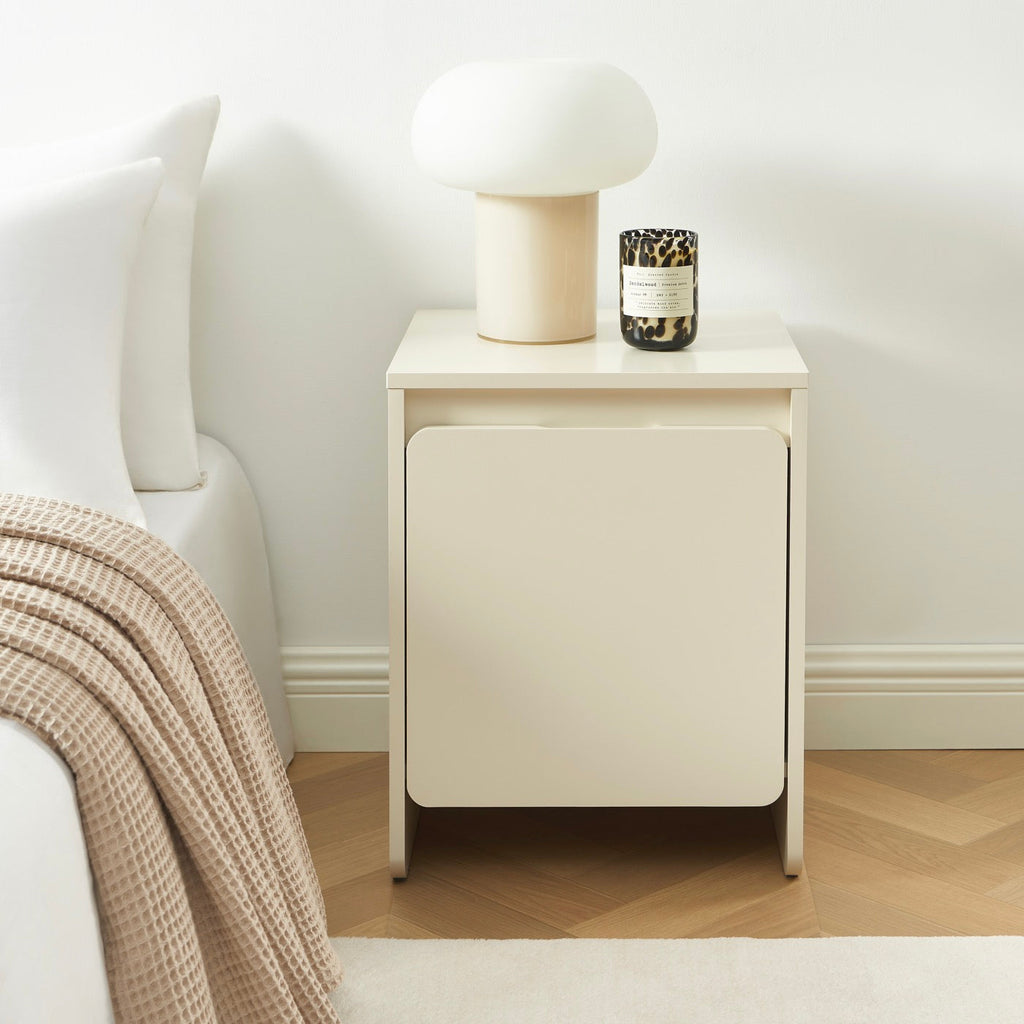 Akka - Table De Chevet - Beige