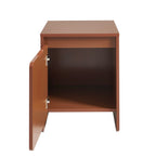 Akka - Table De Chevet - Marron Chocolat