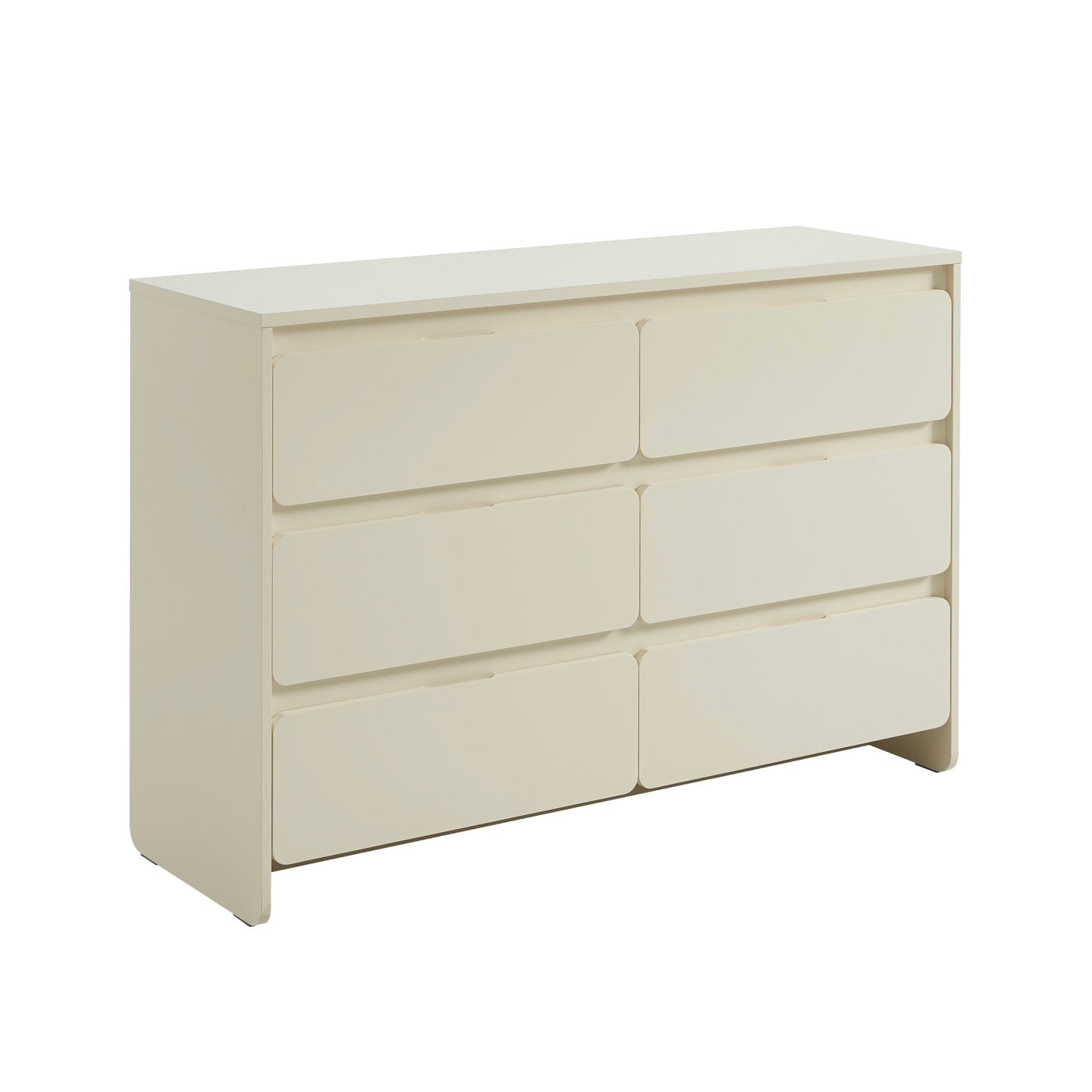 Akka - Commode 6 Tiroirs - Beige