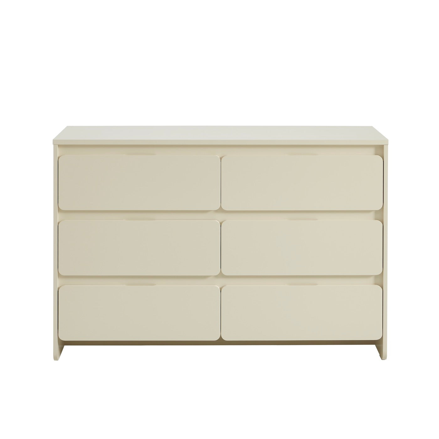 Akka - Commode 6 Tiroirs - Beige