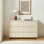 Akka - Commode 6 Tiroirs - Beige
