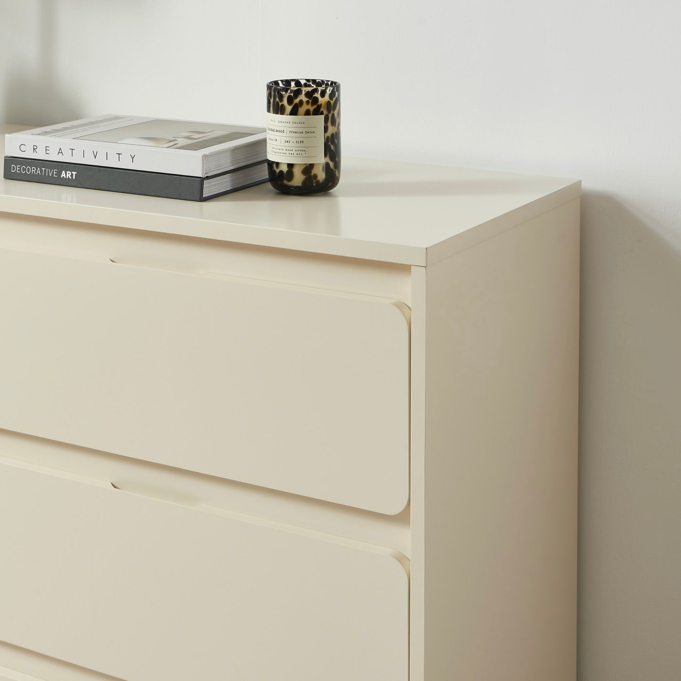 Akka - Commode 6 Tiroirs - Beige