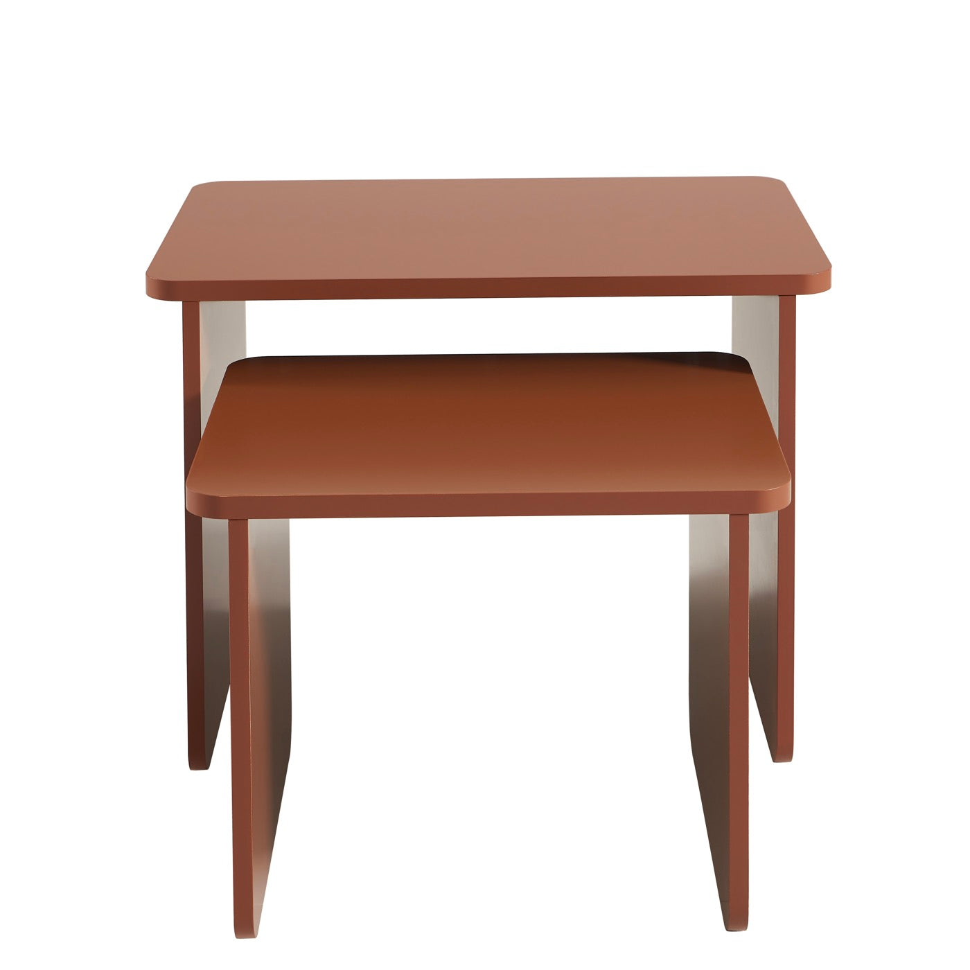 Akka - Tables Basses Gigognes - Marron Chocolat